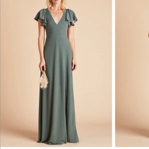 Birdy Grey Hannah sea glass bridesmaids dress